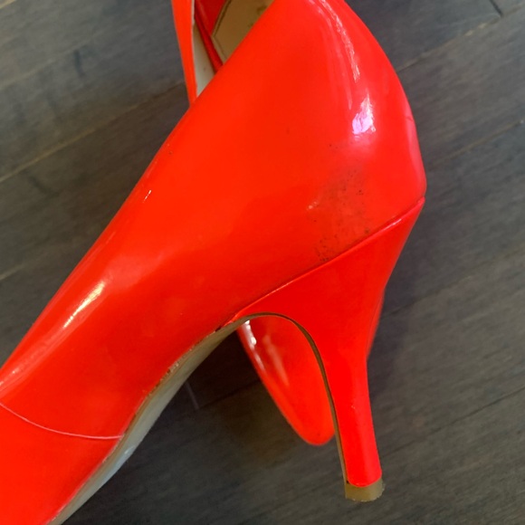 Hot Neon Pink Three Inch Heels from Town Shoes Women’s 7.5 - Picture 8 of 11